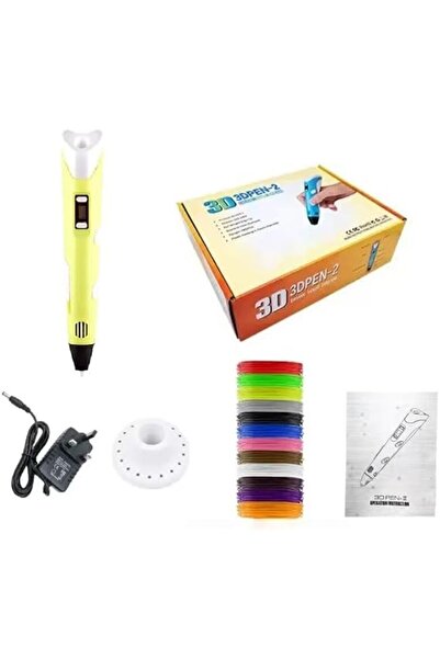 Genaric 3D Pen-2 Professional 3D Printing Pen Set with LCD Display, PLA Filam...