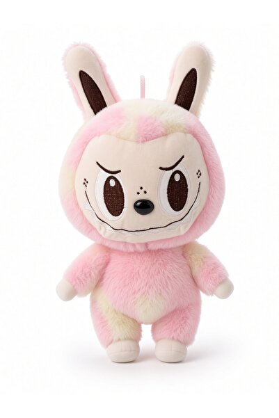 farddad Labubu Style Plush Toy, Cute Character with Long Ears, Soft and Cuddl...