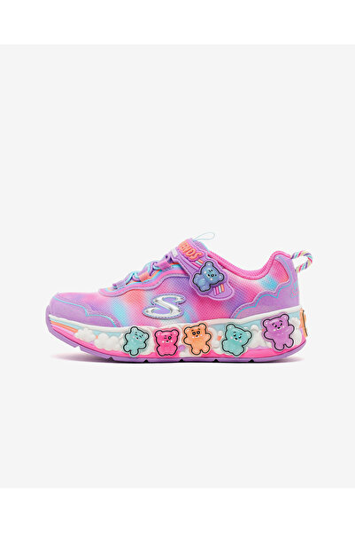 SKECHERS GUMMY FRIENDS Büyük Kız Çocuk Mor Spor Ayakkabı 303205L LVMT
