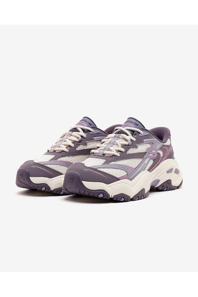 SKECHERS حذاء رياضي نسائي من D'lites 6.0 باللون البيج 150703 NTPR