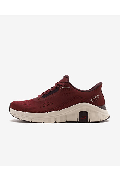SKECHERS Relaxed Fit Flex Men's Burgundy Sports Shoes 233218 Burg
