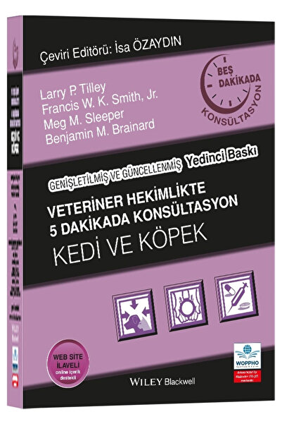 Ankara Nobel Tıp Kitapevleri Veteriner Hekimlikte 5 Dakikada Konsültasyon Ked...