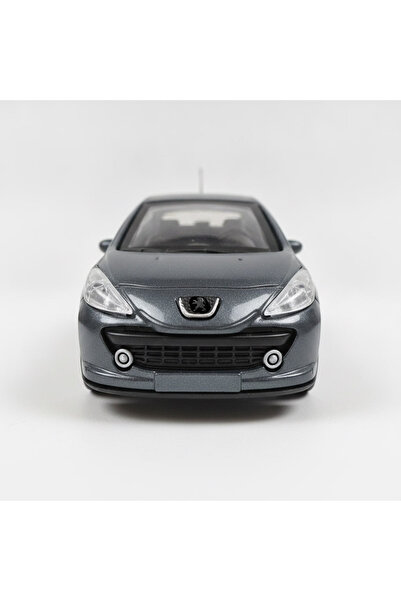 farddad Antrasit Peugeot 207 Çek Bırak Metal Oyuncak Araba 4 Kapı Model Araba...