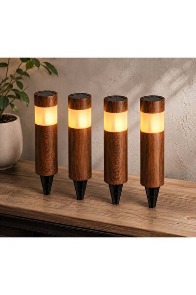 OEM Set 4 Lămpi Solare Grădină IP44, Lumină Caldă SOLORA - Set 8 buc