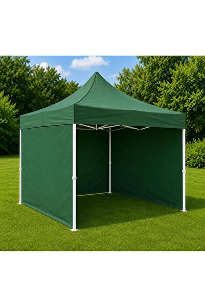 İKİZ AKSESUAR 3x3 GAZEBO ÇAARDAK 3 DUVARLI