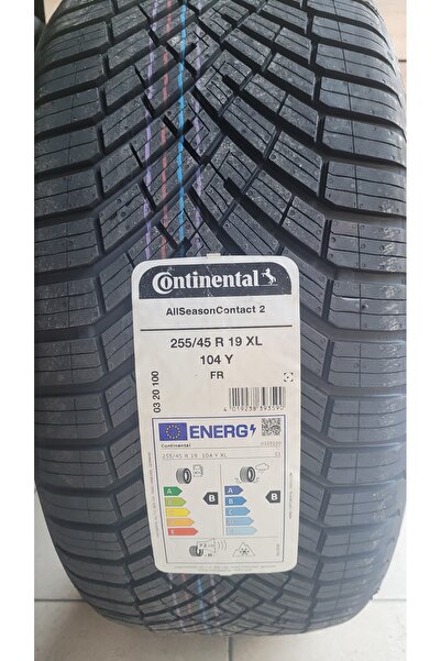 Continental 255/45R19 All Season Contact2 104Y XL (EV) Set Olarak (4 ADET) Dö...