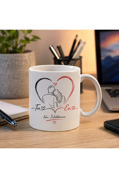 OEM Cana ceramica personalizata pentru indragostiti - cadoul perfect