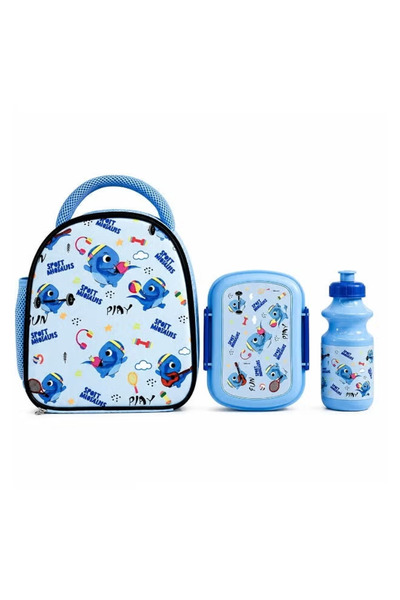 GGEROU Kids Lunch Box Set - 3-in-1 Insulated Lunch Bag 500ml Leakproof Bento ...
