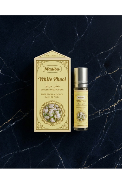 madiba عطر رول أون – وايت فول، 6 مل