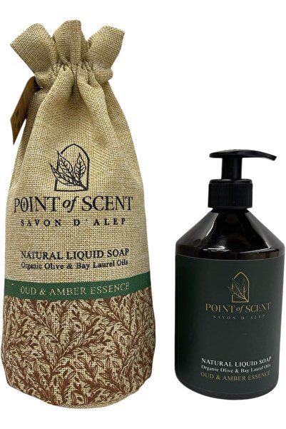 Point of scent Natural Liquid Soap Oud & Amber essence 500ML
