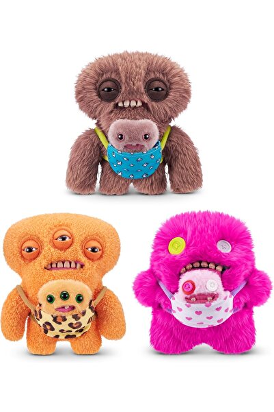 Zuru Fuggler Mini Rascals 9-inch Series 1 Double Trouble Assorted, 1 Piece