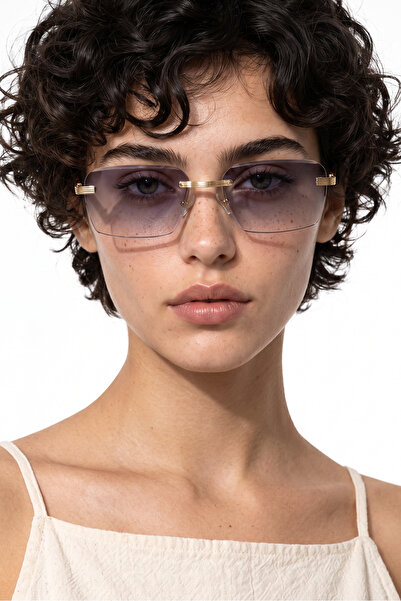 Bilge Karga Kuyorta Gold Blue Photochromic Sunglasses