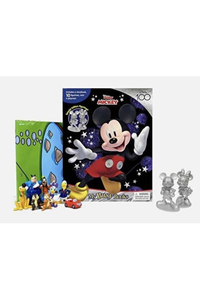Phidal Publishing Mickey & Minnie Mouse, My Busy Book 100 Year Special With F...