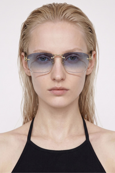 Bilge Karga Holav Gold Blue Photochromic Sunglasses