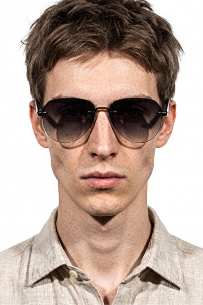 Bilge Karga Niesta Black Green Gradient Men's Sunglasses