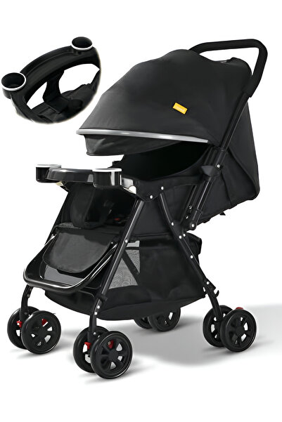 Ominii Two-Way Baby Stroller, One-Click Folding, Lightweight, Extra-Large Can...