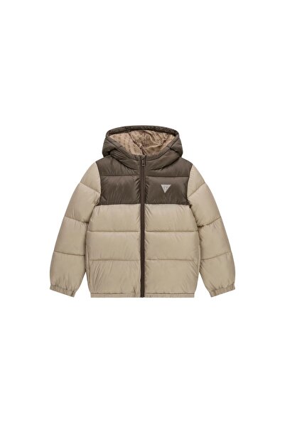 Guess Geacă de iarnă pentru băieți L6YL01W2655 Bej