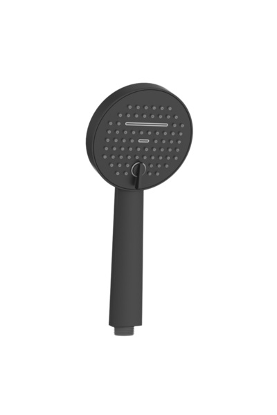 Invena KALITEA Mâner de duș negru cu 2 funcții - H/AS-72-004