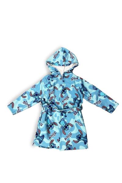 Dimcol Μπουρνούζι Disney Home Lilo & Stitch Sky Blue 100% Microfiber Sky Blue...