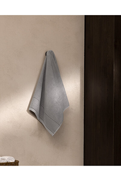 Madame Coco Genevieve 100% Cotton Face Towel - Gray - 50X80 cm