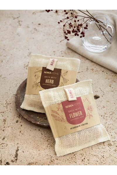 Nima Home Σαπούνι/Σφουγγάρι απολέπισης 140g Wash Pad - Herb