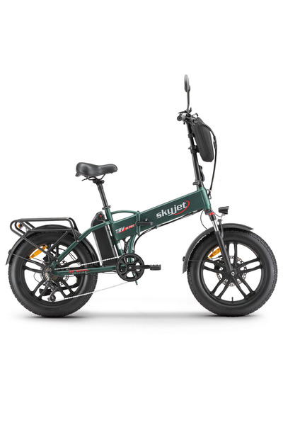 Skyjet TRVIII PRO 1000W ELEKTRİKLİ BİSİKLET AYNA ÇANTA VE EL GAZI HEDİYELİ