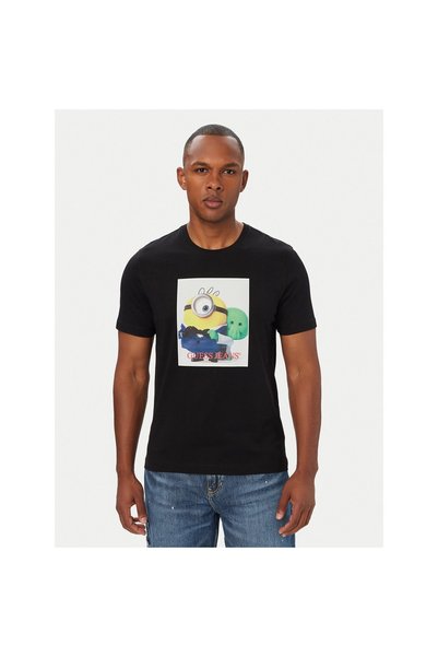 Guess Jeans Tricou bărbătesc M6YI82K6411 Negru