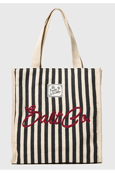 Funky Buddha Ριγέ Τσάντα Ώμου Salt Co. FBL013-123-10