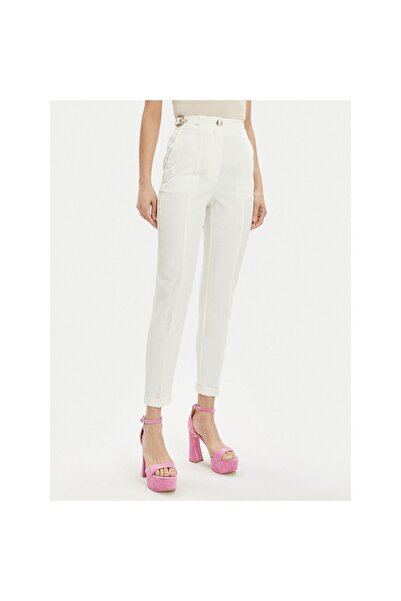 Guess Pantaloni de damă din material textil 4GGB057158A Crem
