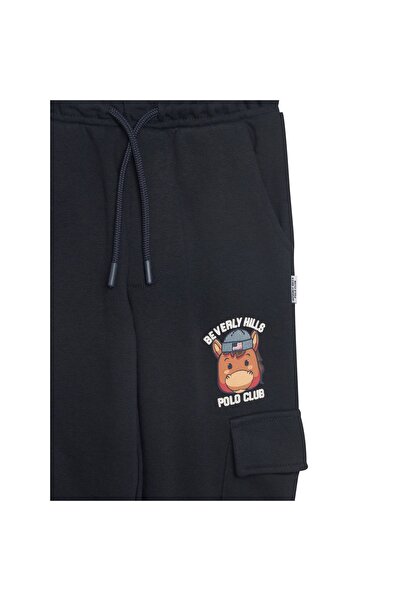 Beverly Hills Polo Club Pantaloni de trening băieți 2230100363851 Albastru în...