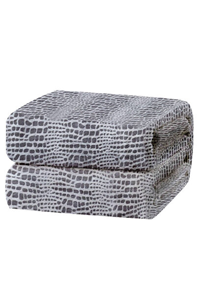 MAKIS TSELIOS Κουβέρτα Fleece Petra4 Grey - 220-x-240-cm