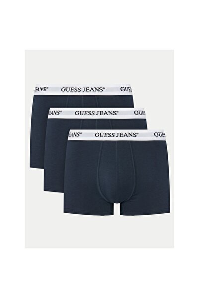 Guess Jeans Set de boxeri pentru bărbați M4BZ48K6YW1 Albastru închis