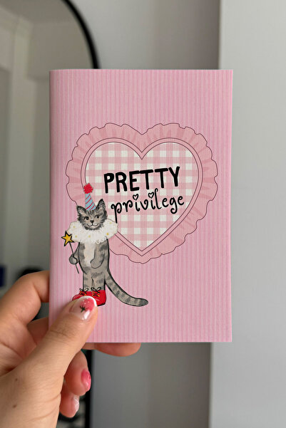 Planet Butik Pretty Mini Unlined Notebook
