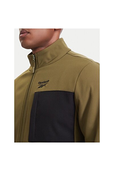 Reebok Jachetă softshell pentru bărbați RCC00096 Verde