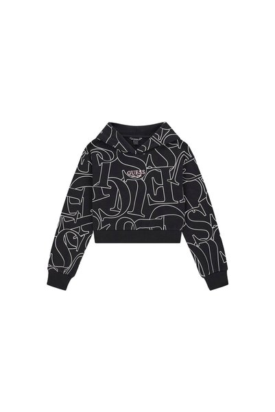 Guess Bluză de fată J6YQ10K3908 Negru