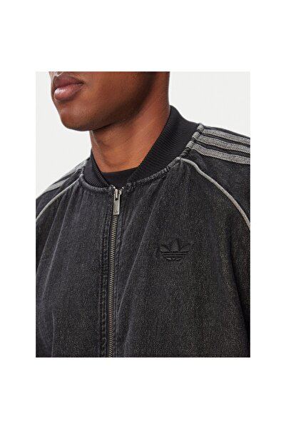 adidas Geacă de blugi pentru bărbați KS4963 Negru