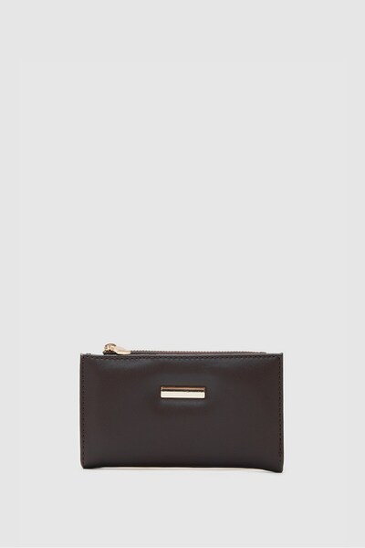 Shule Bags Aster Soft Textured Women's Wallet Bitter Brown