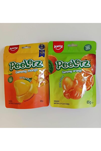 Amos pachet 2 bucăți jeleuri Mango&Orange 2x65g