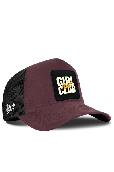 BlackBörk Hot Girl Club Logo Coffee Trucker Hat