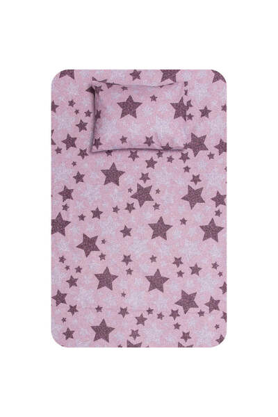 Borea Σεντόνι Σετ 2ΤΜΧ Sky Μονό Ροζέ Ροζέ 160 x 240 cm + 50 x 70 cm