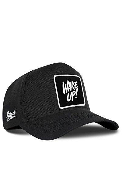 BlackBörk Wake up Logo Cordura Black Baseball Cap