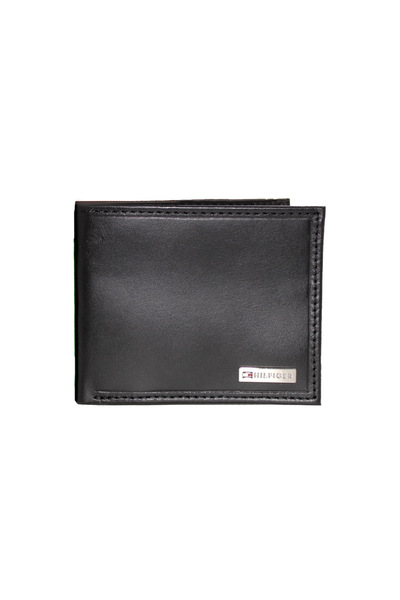 Tommy Hilfiger 31TL22X053-BLACK Erkek Cüzdan Siyah