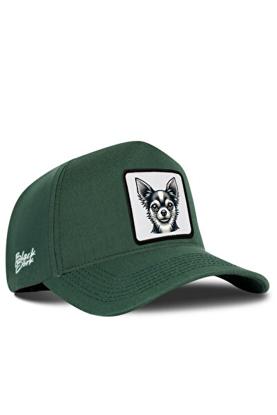 BlackBörk Dog Logo Cordura Petrol Green Baseball Cap