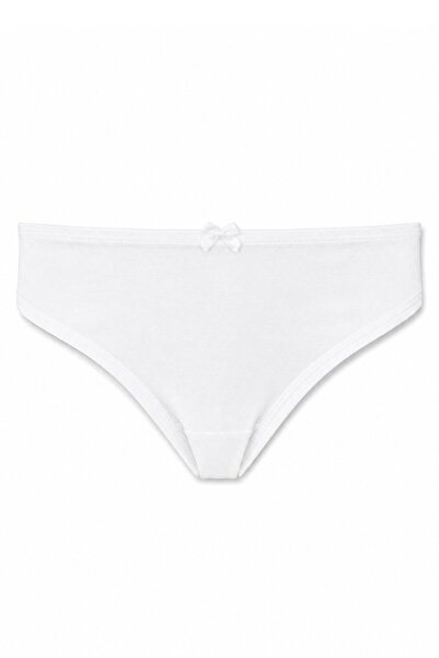Çift Kaplan Kız Çocuk Beyaz Bikini 400