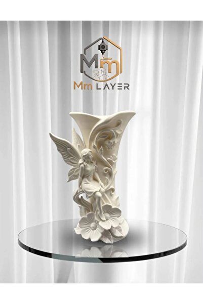 Genel Markalar 3D ÜRETİM 25 CM VAZO