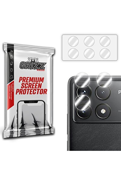 Grizz Glass GrizzGlass HybridGlass Camera Lens Protector 2-Pack for Xiaomi Po...