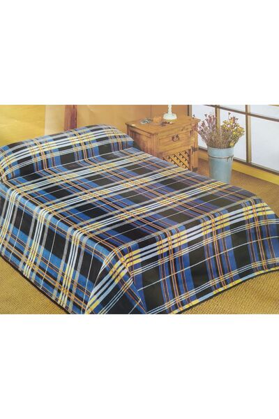 Dimcol ΚΟΥΒΕΡΤΑ ΙΣΠΑΝΙΑΣ PADUANA 220Χ240 Blue Acrylic 85% / Poly 15%