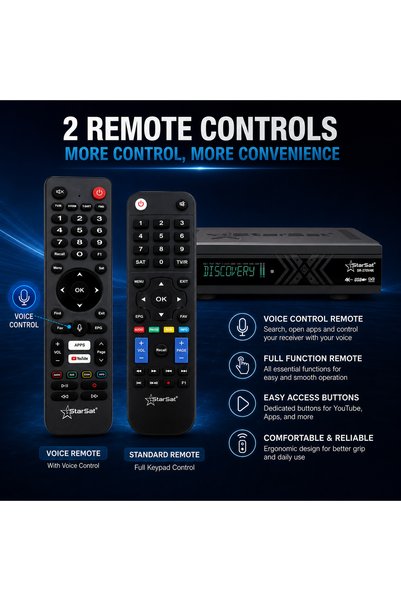 STARSAT SR-270V4K 4K UHD Linux Satellite Receiver