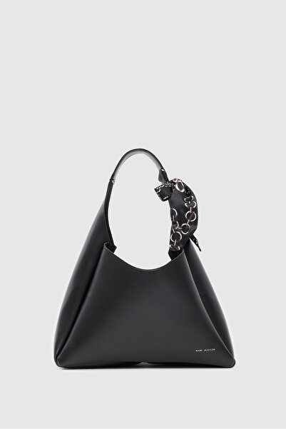 Shule Bags You Fular Detailed Shoulder Bag Black