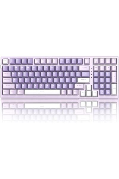 MageGee SKY98 Mechanical Gaming Keyboard, 96% Hot Swappable Cable Joint, Cust...